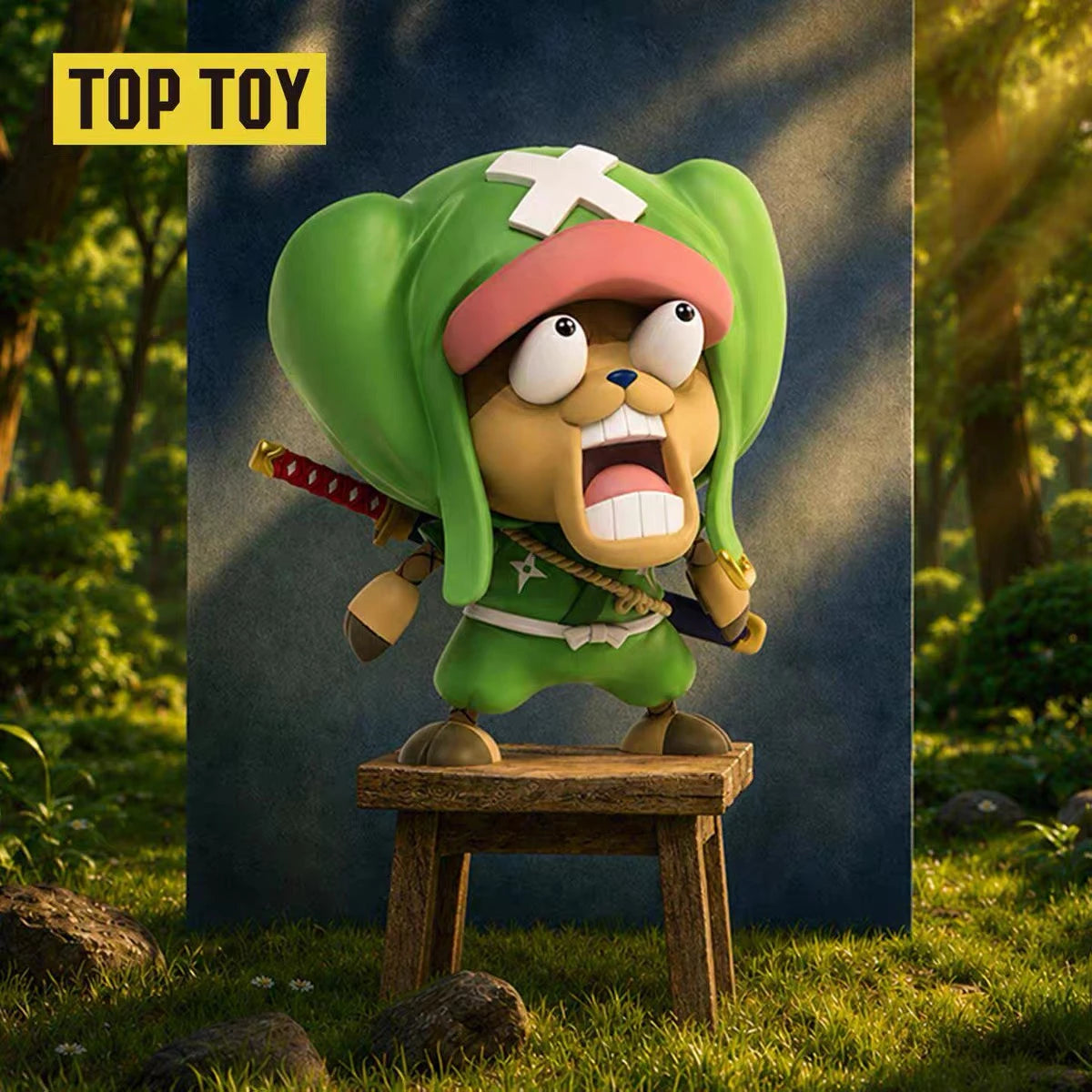 ONE PIECE トニートニー・チョッパー フィギュア Whackoos! Silly Faces Series ワノ国編