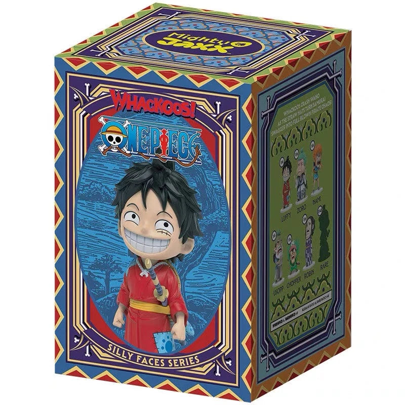 ONE PIECE フィギュア Whackoos! Silly Faces Series ワノ国編 ブラインドボックス パッケージ