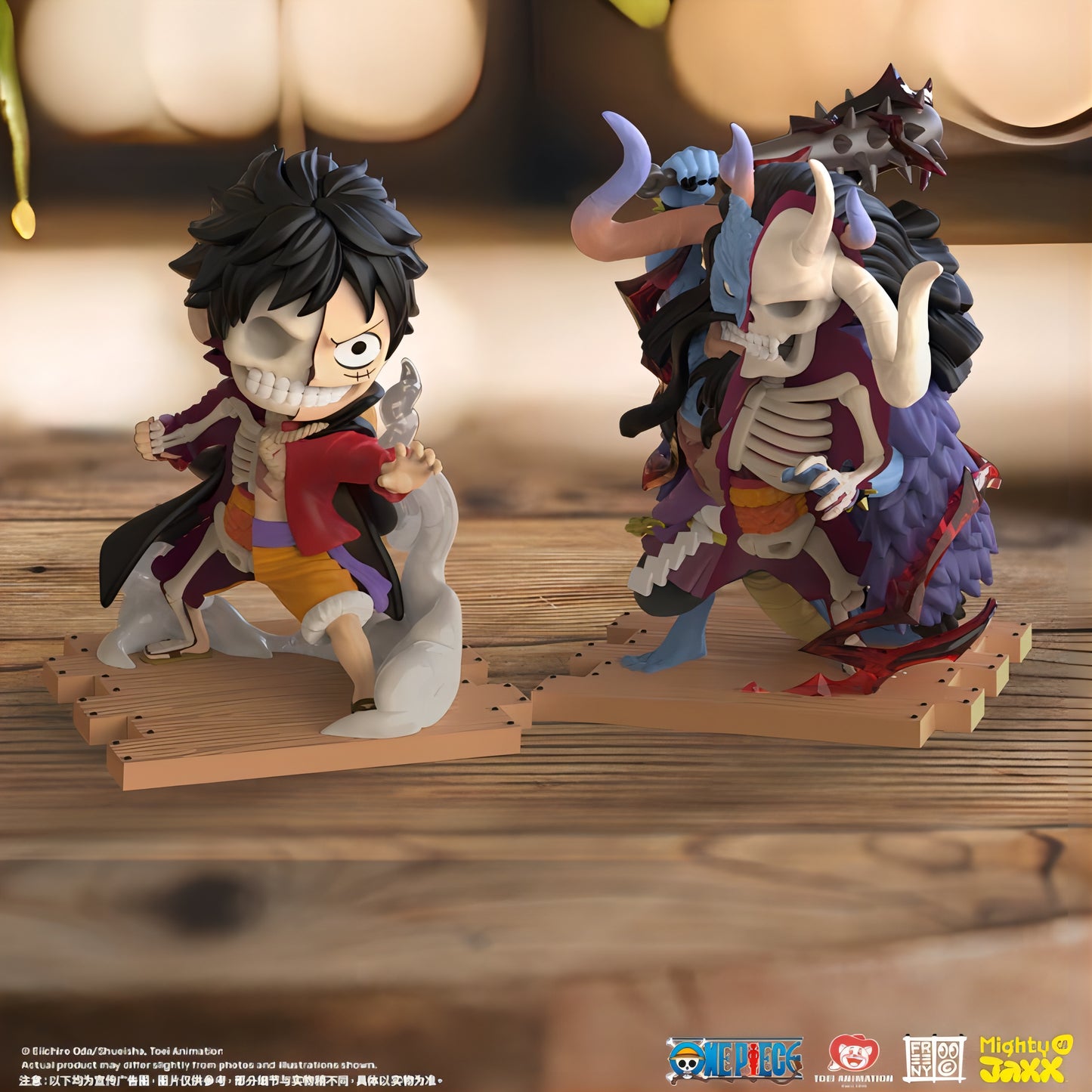 ONE PIECE Freeny Hidden Dissectibles Luffy Kaido ルフィ カイドウ ワノ国編 解剖フィギュア MIGHTY JAXX