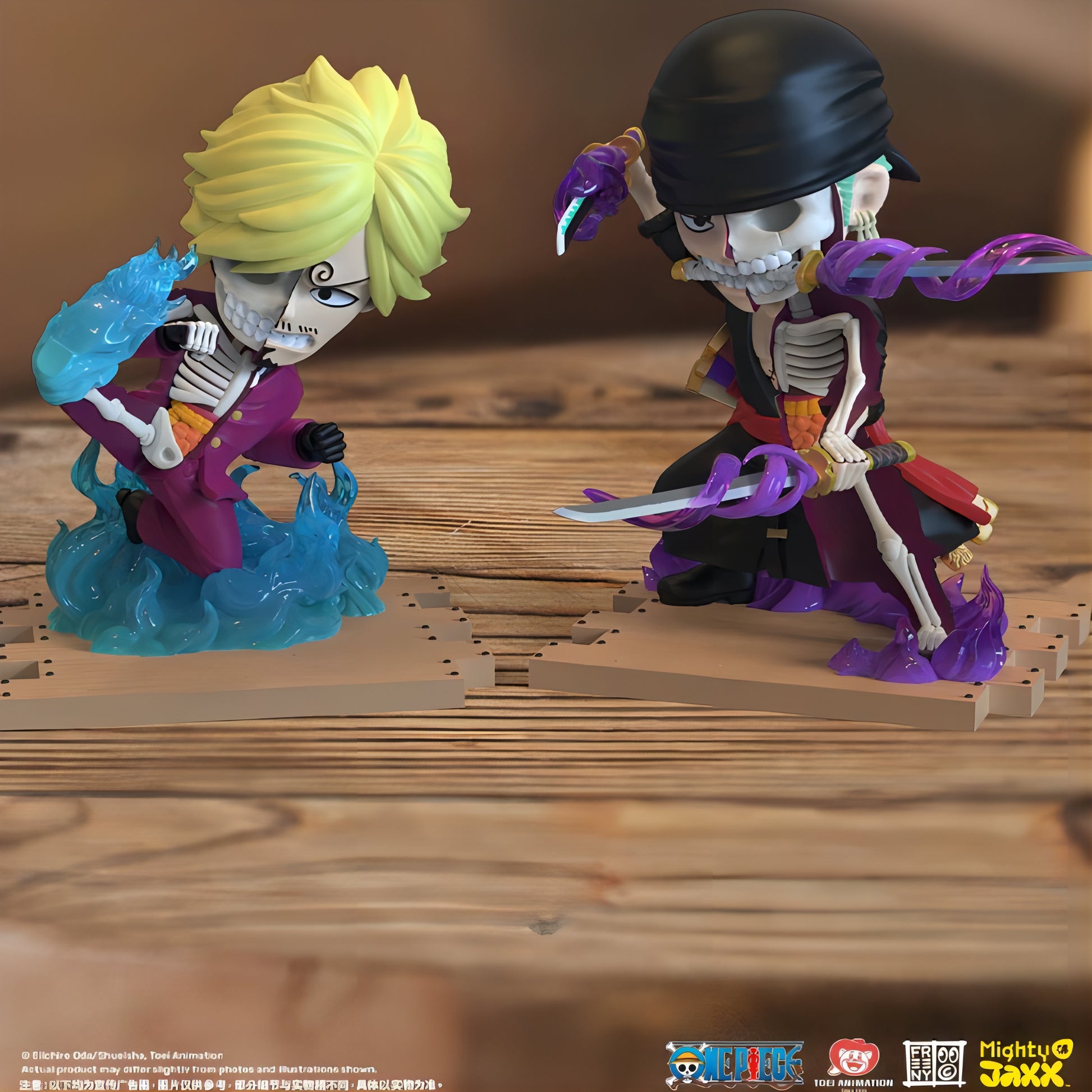 ONE PIECE Freeny Hidden Dissectibles Sanji Zoro サンジ ゾロ 解剖フィギュア MIGHTY JAXX