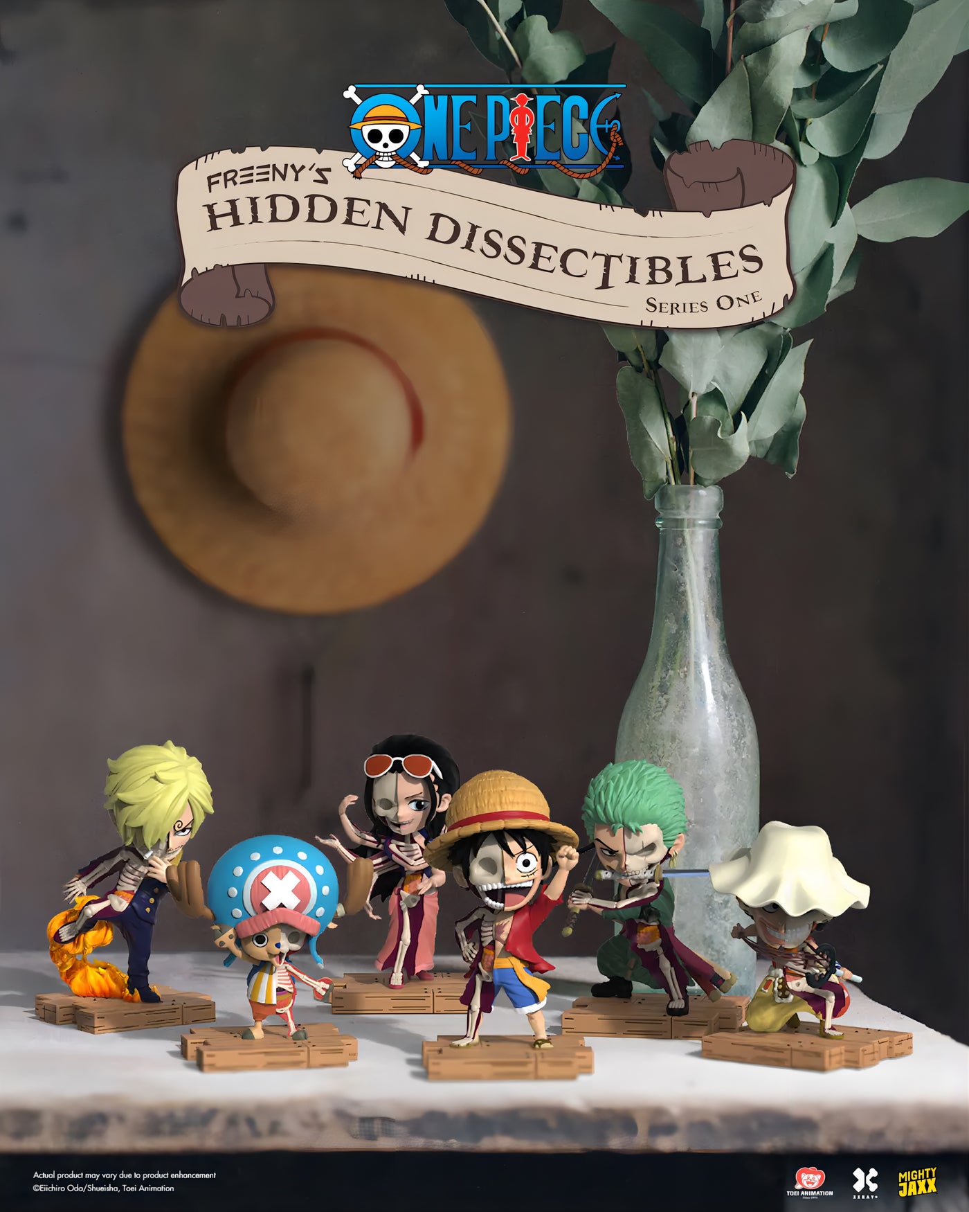 ONE PIECE フィギュア Freeny's Hidden Dissectibles ブラインドボックス