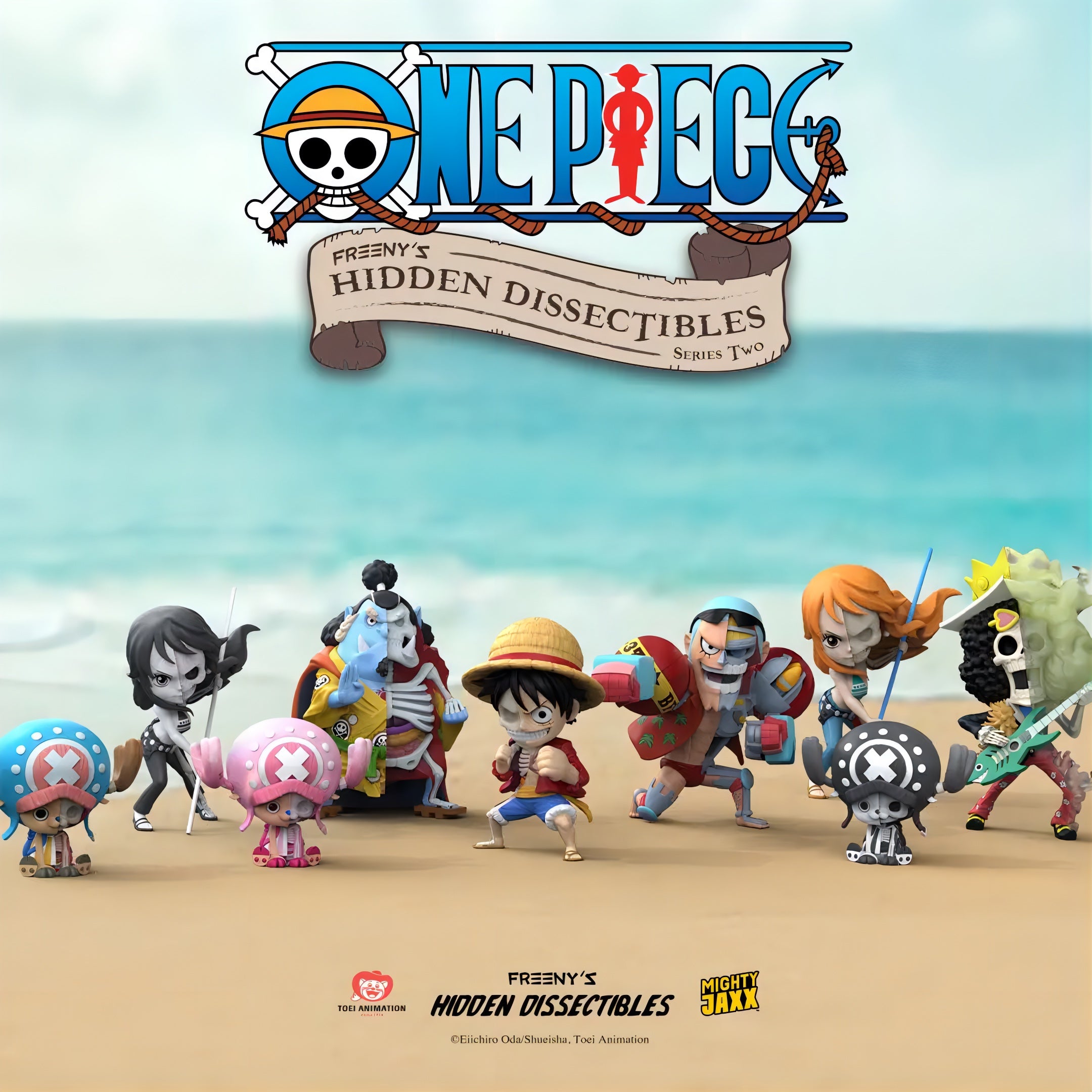 ONE PIECE フィギュア Freeny's Hidden Dissectibles Series 02