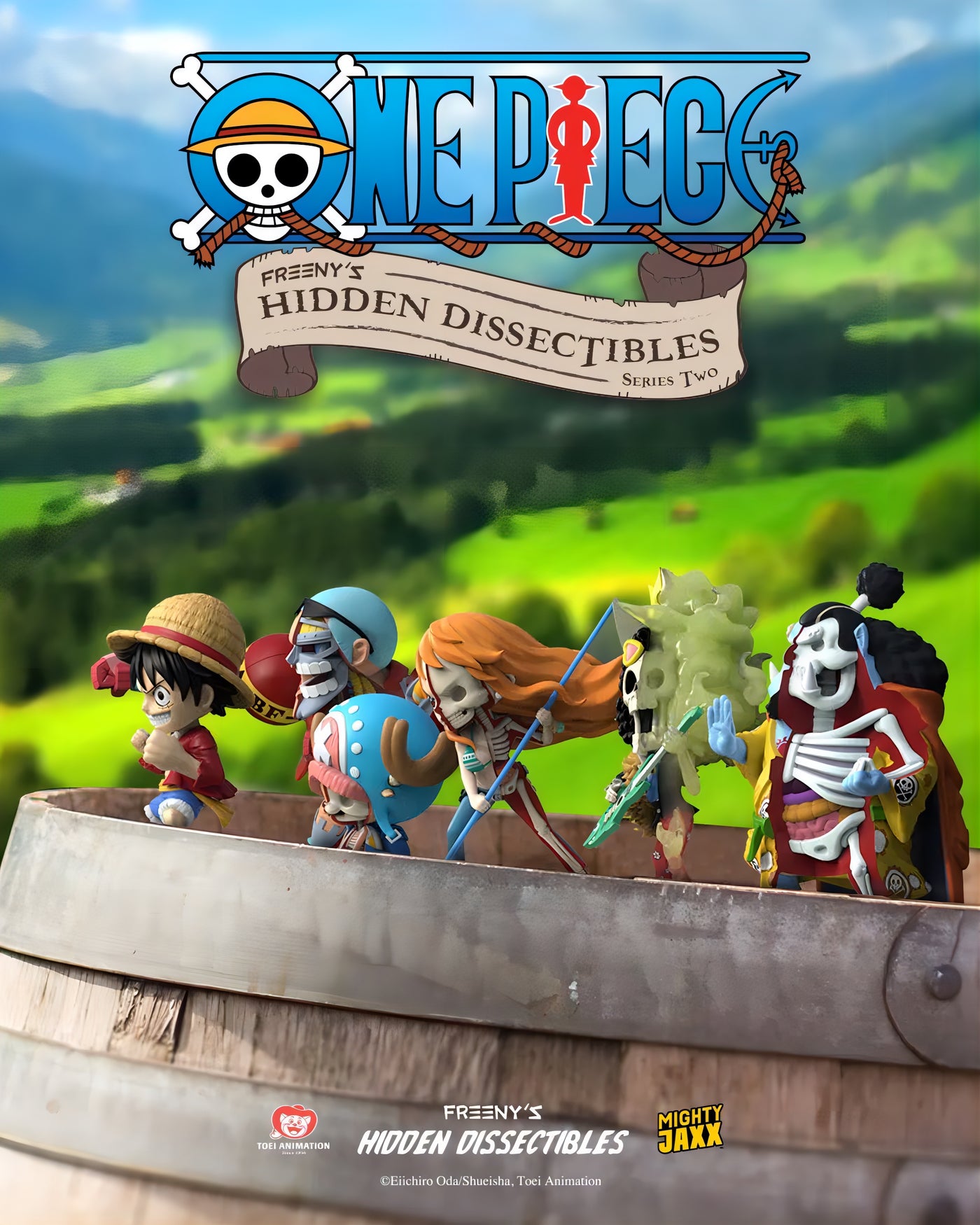 ONE PIECE フィギュア Freeny's Hidden Dissectibles Series 02 ブラインドボックス