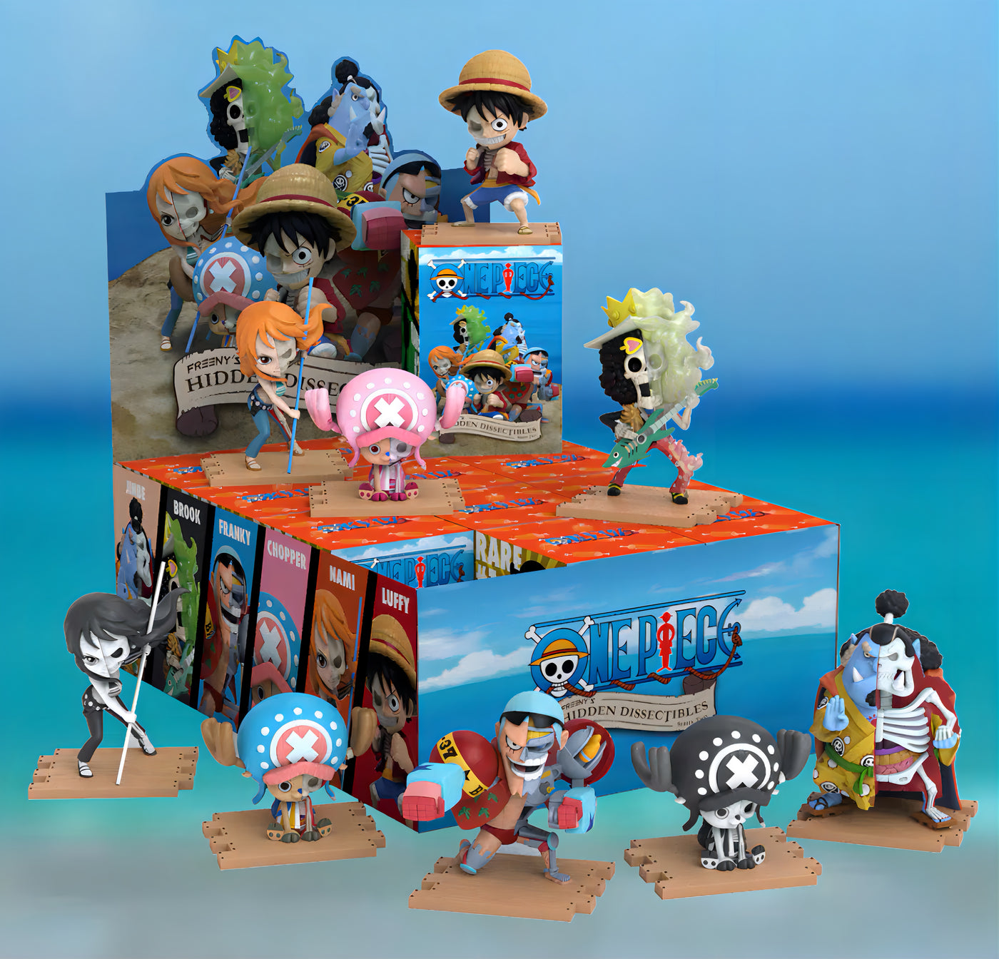 ONE PIECE フィギュア Freeny's Hidden Dissectibles Series 02 ブラインドボックス