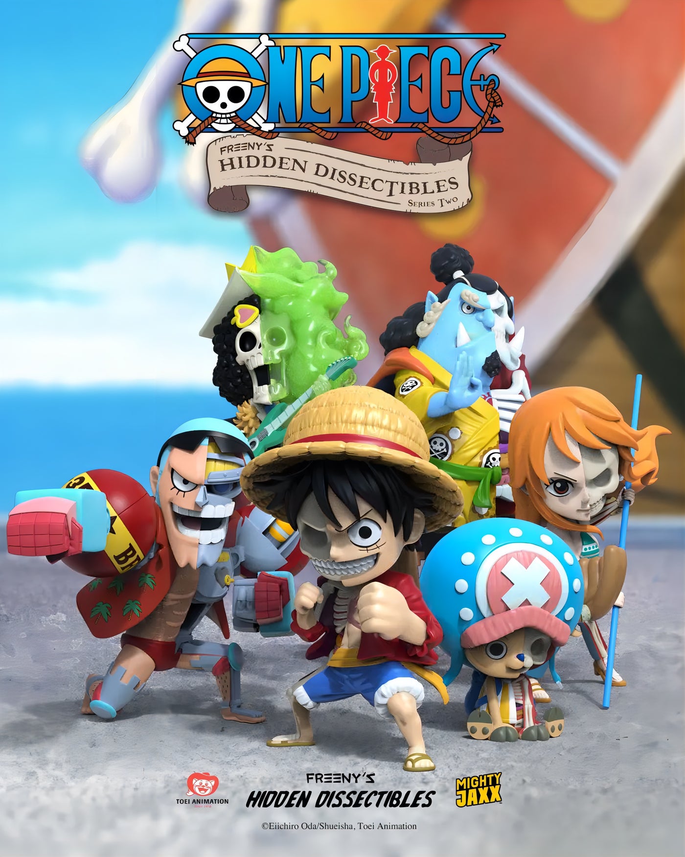 ONE PIECE フィギュア Freeny's Hidden Dissectibles Series 02 ブラインドボックス