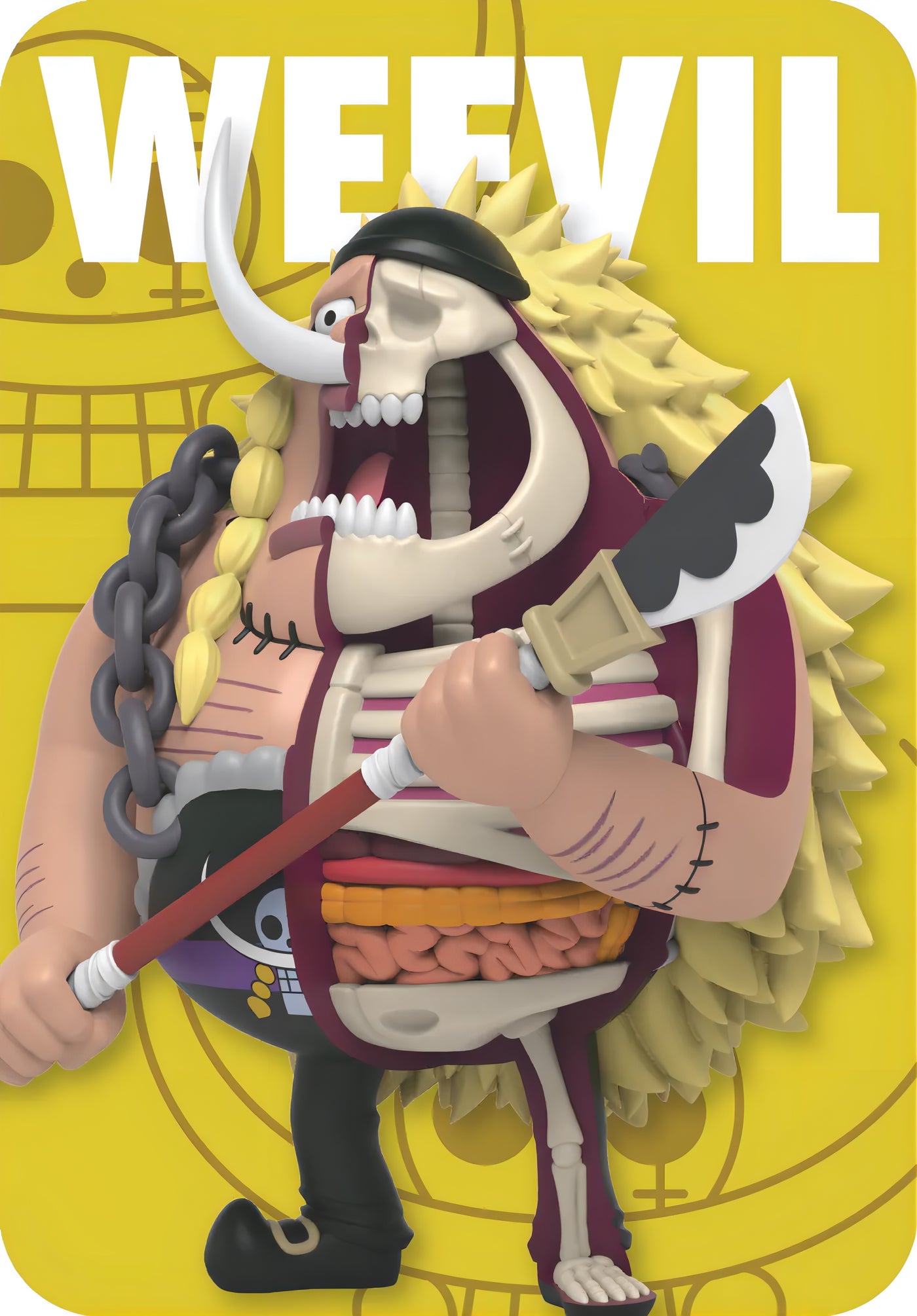 ONE PIECE フィギュア Freeny's Hidden Dissectibles Warlords Edition ブラインドボックス
