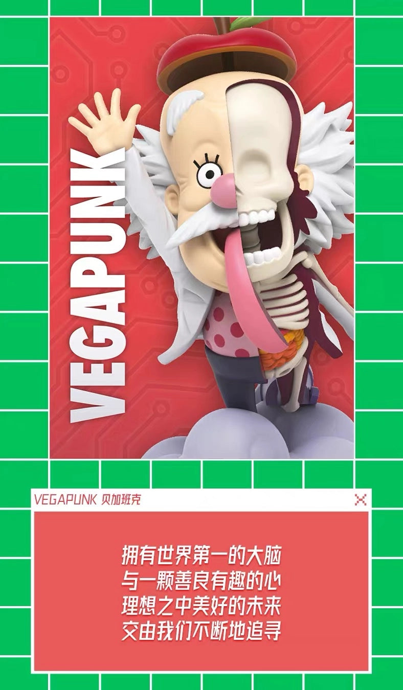 ONE PIECE フィギュア Freeny's Hidden Dissectibles Egghead Arc Series Part 2 ブラインドボックス