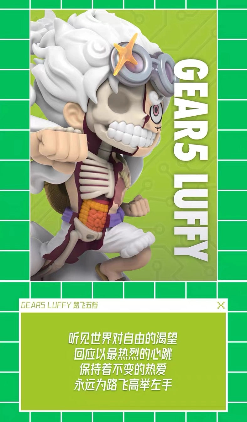ONE PIECE フィギュア Freeny's Hidden Dissectibles Egghead Arc Series Part 2 ブラインドボックス