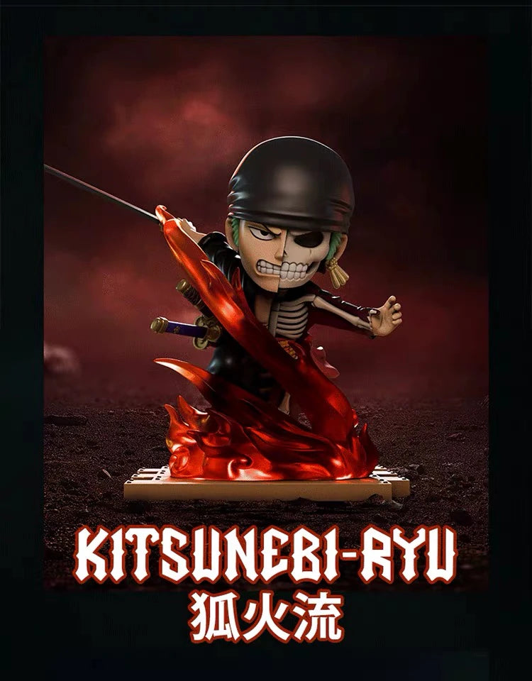 ONE PIECE フィギュア Freeny's Hidden Dissectibles Zoro Sword Stances Series ブラインドボックス