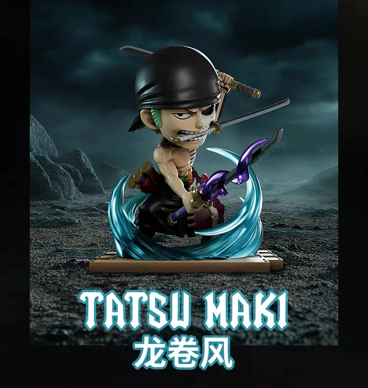 ONE PIECE フィギュア Freeny's Hidden Dissectibles Zoro Sword Stances Series ブラインドボックス