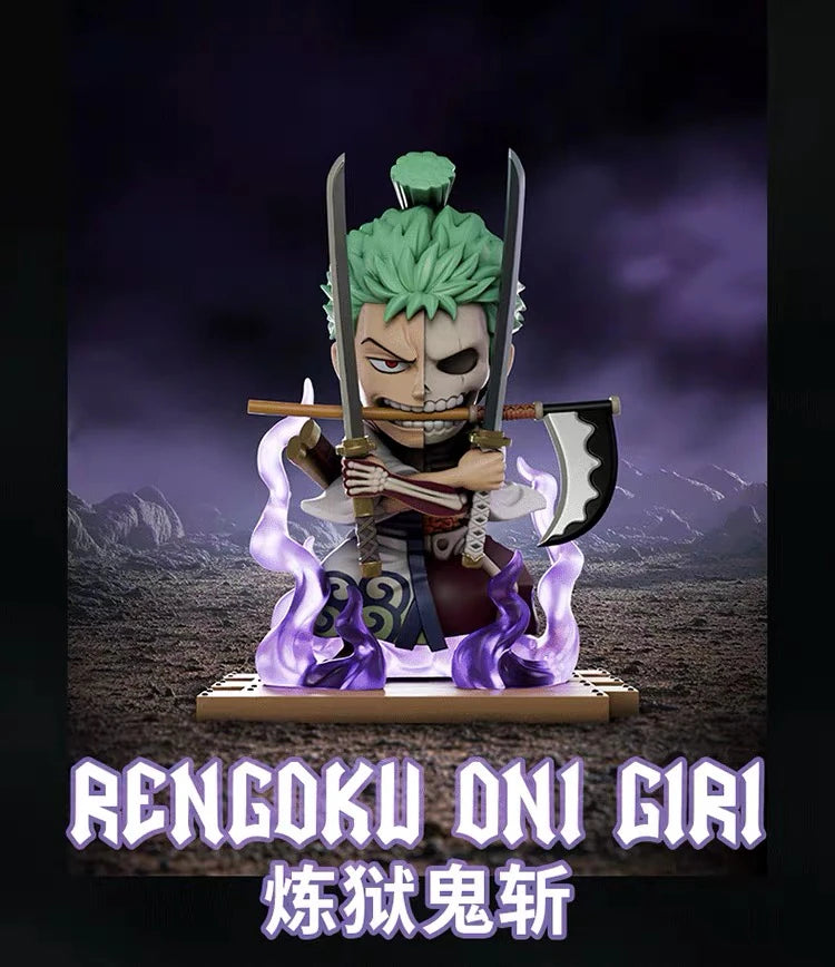 ONE PIECE フィギュア Freeny's Hidden Dissectibles Zoro Sword Stances Series ブラインドボックス