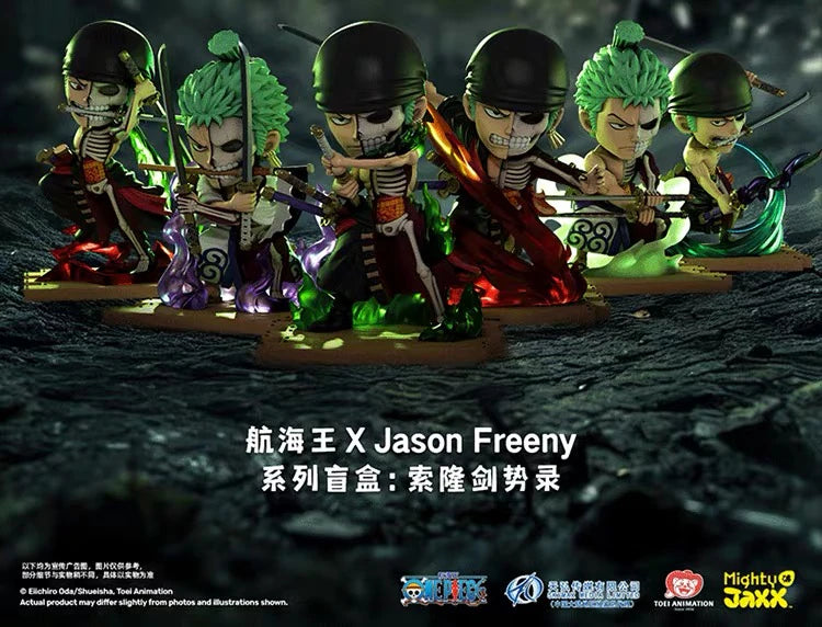 ONE PIECE フィギュア Freeny's Hidden Dissectibles Zoro Sword Stances Series ブラインドボックス