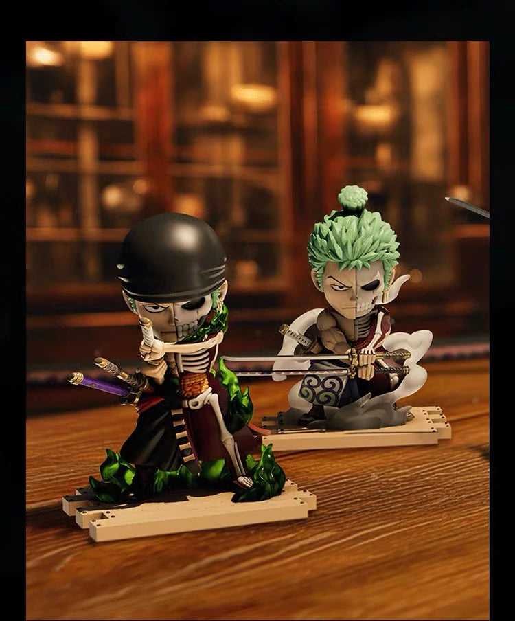 ONE PIECE フィギュア Freeny's Hidden Dissectibles Zoro Sword Stances Series ブラインドボックス
