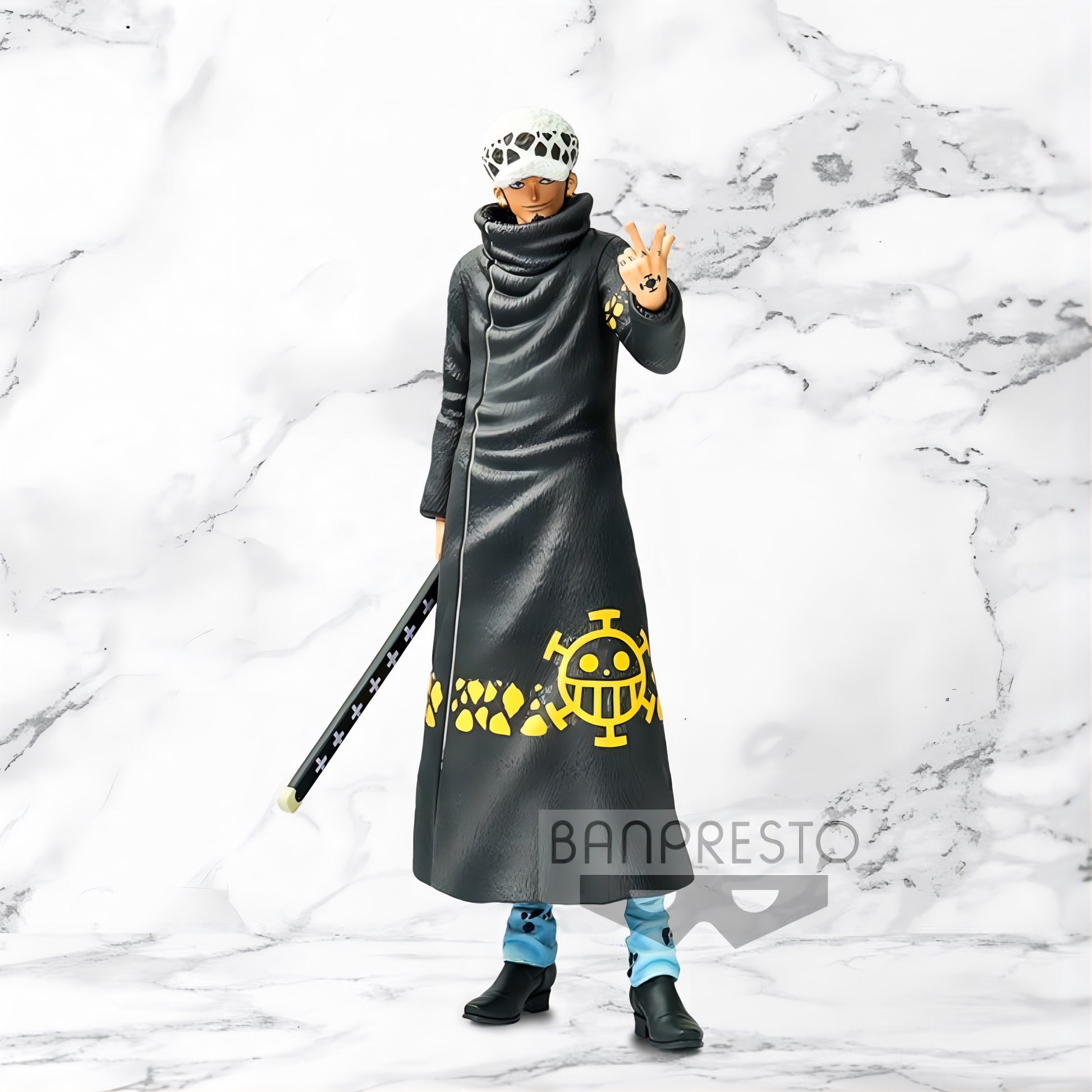 ワンピース トラファルガー・ロー Grandista nero 海外限定 パンクハザード編 フィギュア 正面 バンプレスト