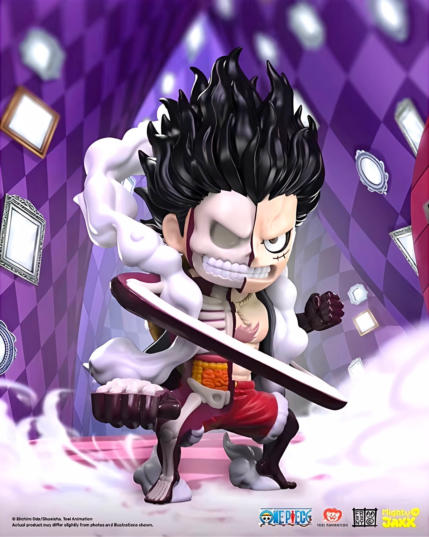 ONE PIECE フィギュア Freeny's Hidden Dissectibles Luffy's Gears Edition ブラインドボックス