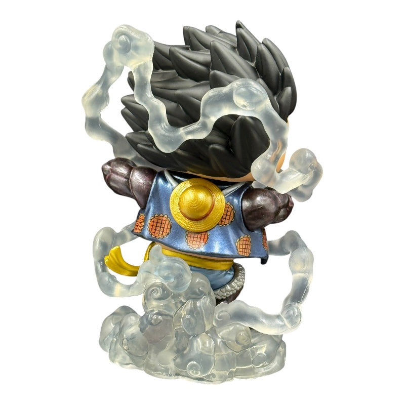 ワンピース ルフィ ギア4 Funko Pop 背面 スモークエフェクト 麦わら帽子 バウンドマン