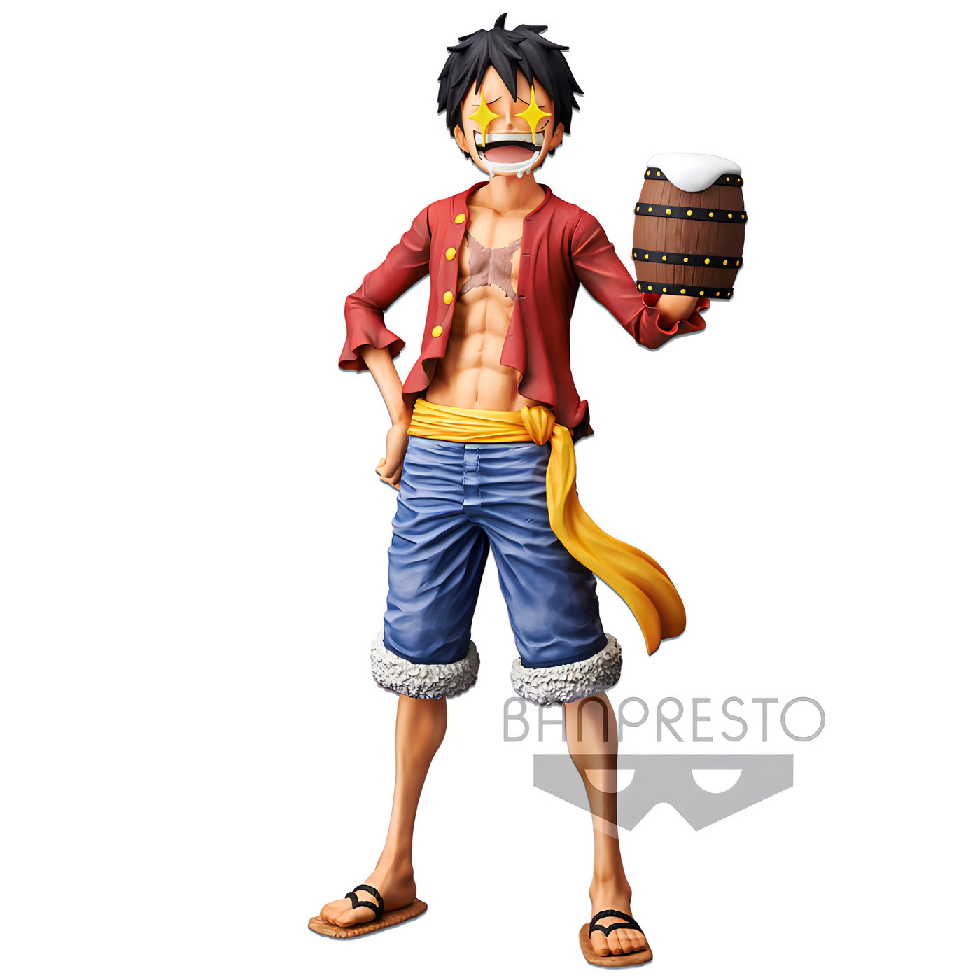ONE PIECE モンキー・D・ルフィ フィギュア Grandista Nero
