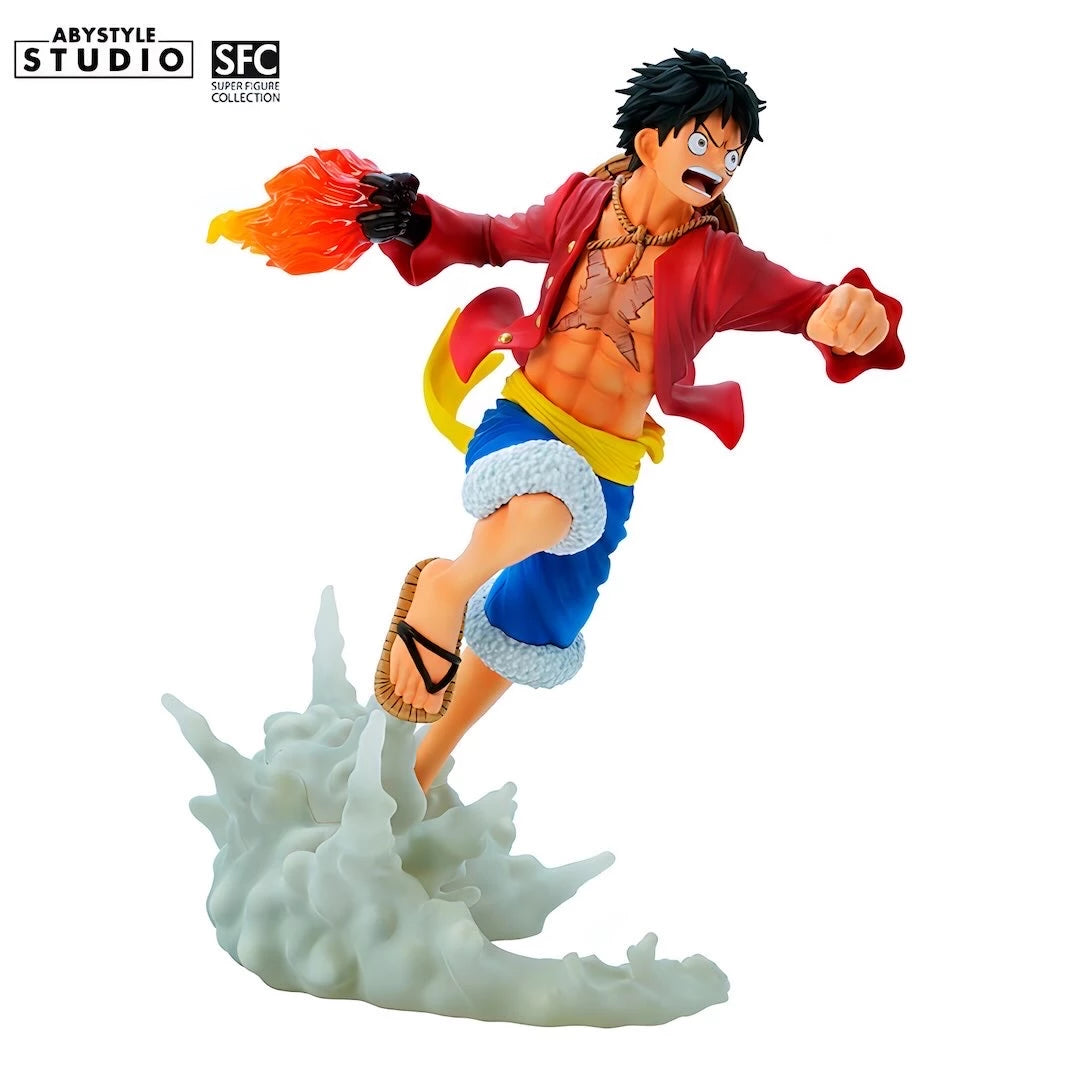 ONE PIECE モンキーDルフィ フィギュア SFC ABYstyle Studio 火拳銃ポーズ