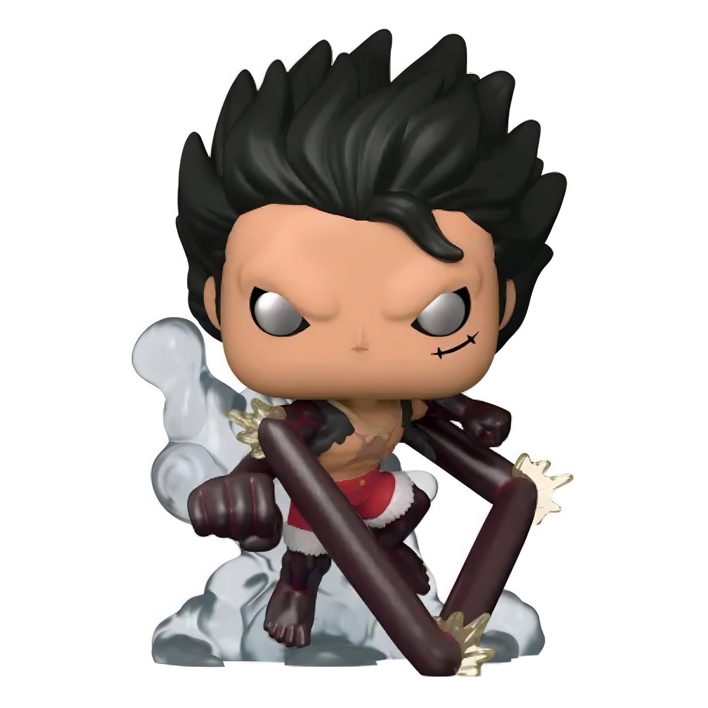ONE PIECE モンキー・D・ルフィ ソフビフィギュア POP! Animation 1266 ギア4 スネイクマン Funko