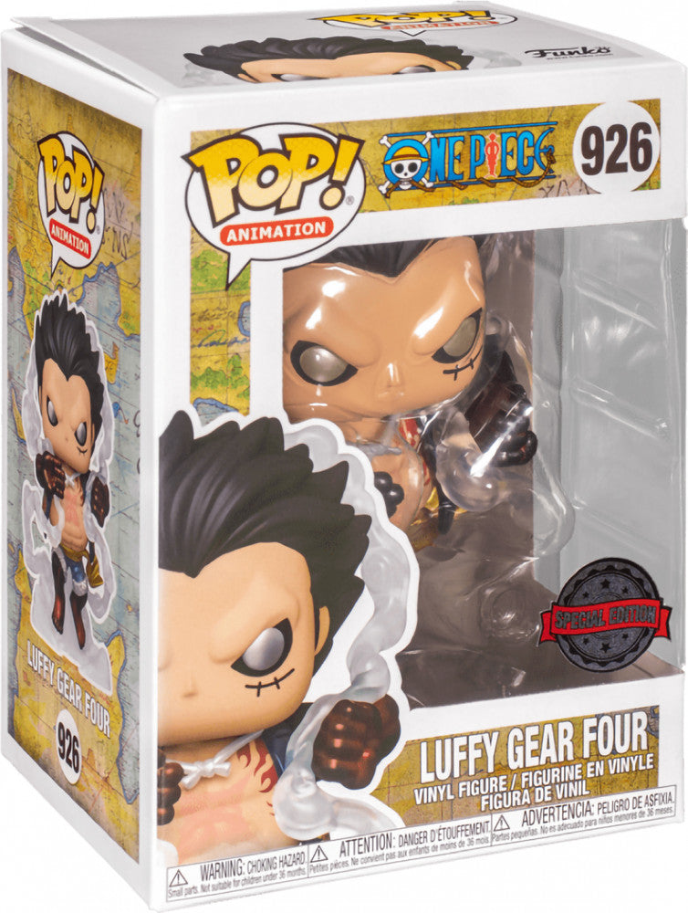 ONE PIECE モンキー・D・ルフィ ソフビフィギュア POP! Animation 926 ギア4 バウンドマン