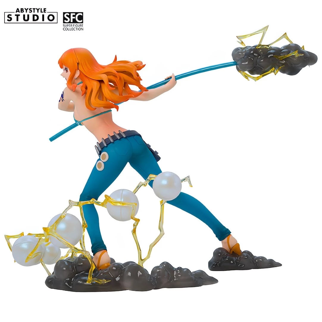 ONE PIECE ナミ フィギュア SFC ABYstyle Studio 背面