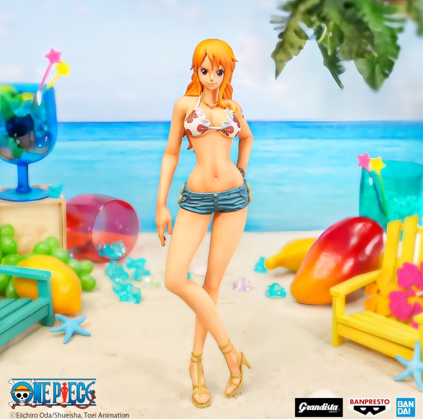 ONE PIECE ナミ フィギュア Grandista Nero