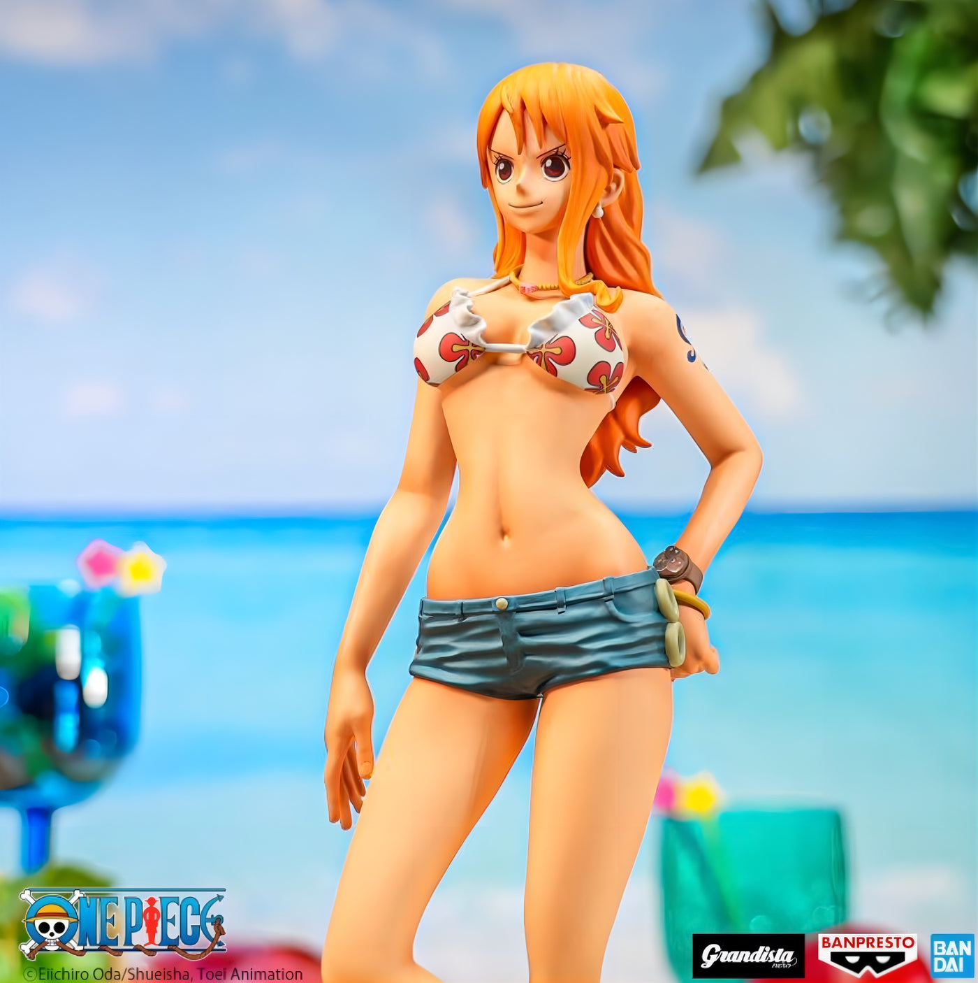 ONE PIECE ナミ フィギュア Grandista Nero
