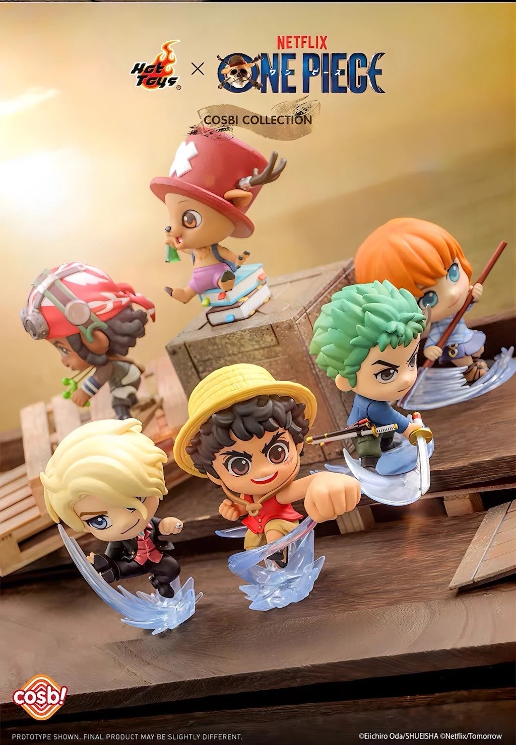 ONE PIECE Netflix実写版 フィギュア COSBI Collection ブラインドボックス