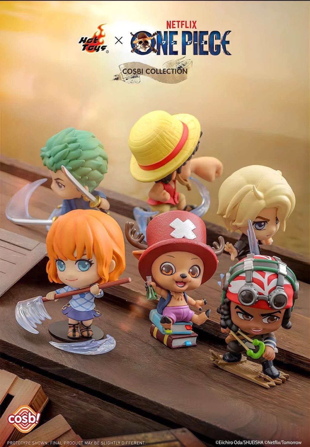 ONE PIECE Netflix実写版 フィギュア COSBI Collection ブラインドボックス