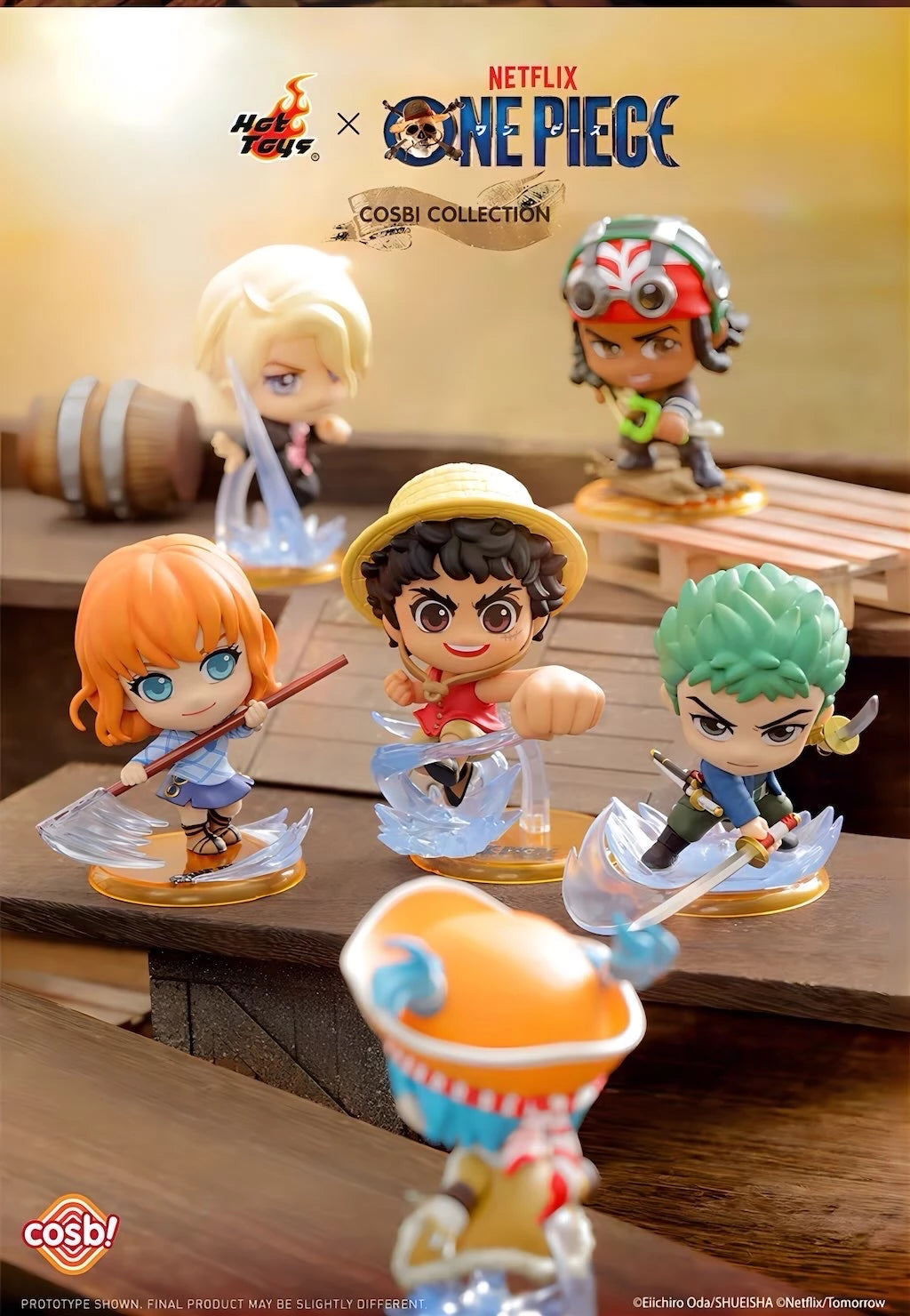 ONE PIECE Netflix実写版 フィギュア COSBI Collection ブラインドボックス