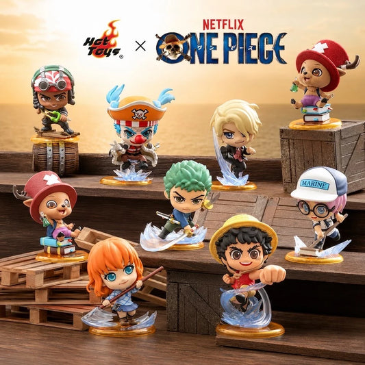 ONE PIECE Netflix実写版 フィギュア COSBI Collection ブラインドボックス 全種集合イメージ