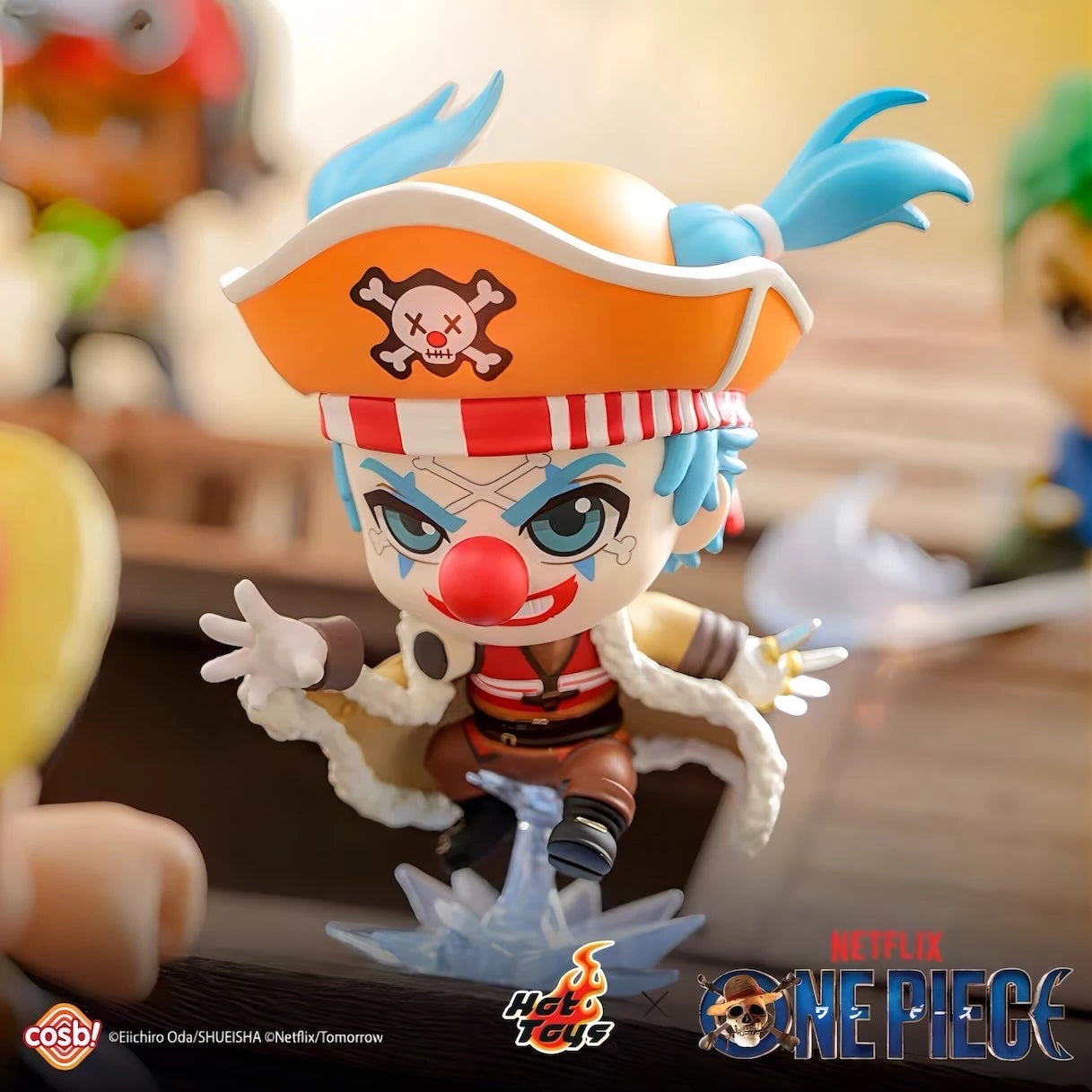 ONE PIECE Netflix実写版 COSBI Collection バギー フィギュア 商品イメージ