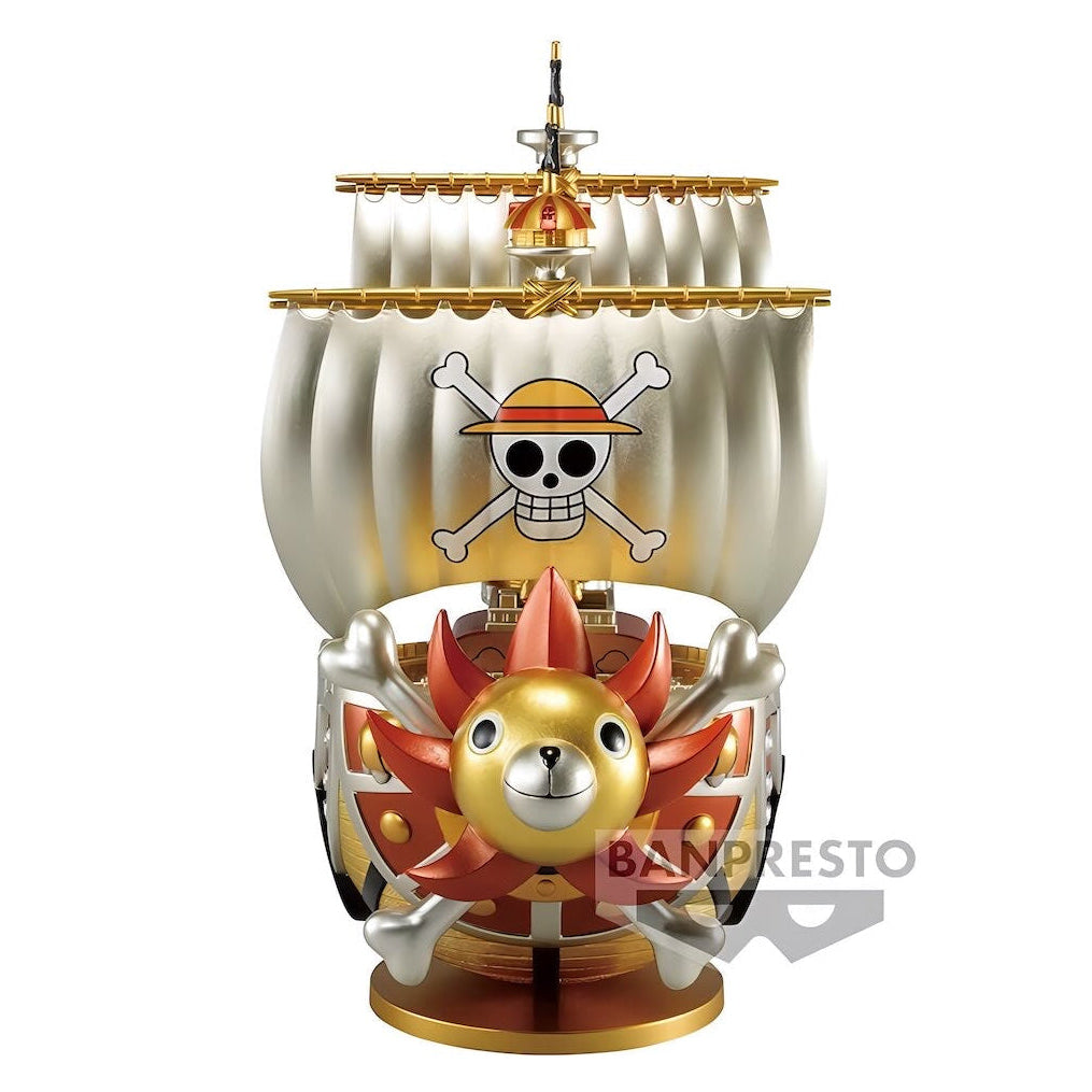 ONE PIECE サウザンド・サニー号 フィギュア MEGA WCF GOLDカラーver