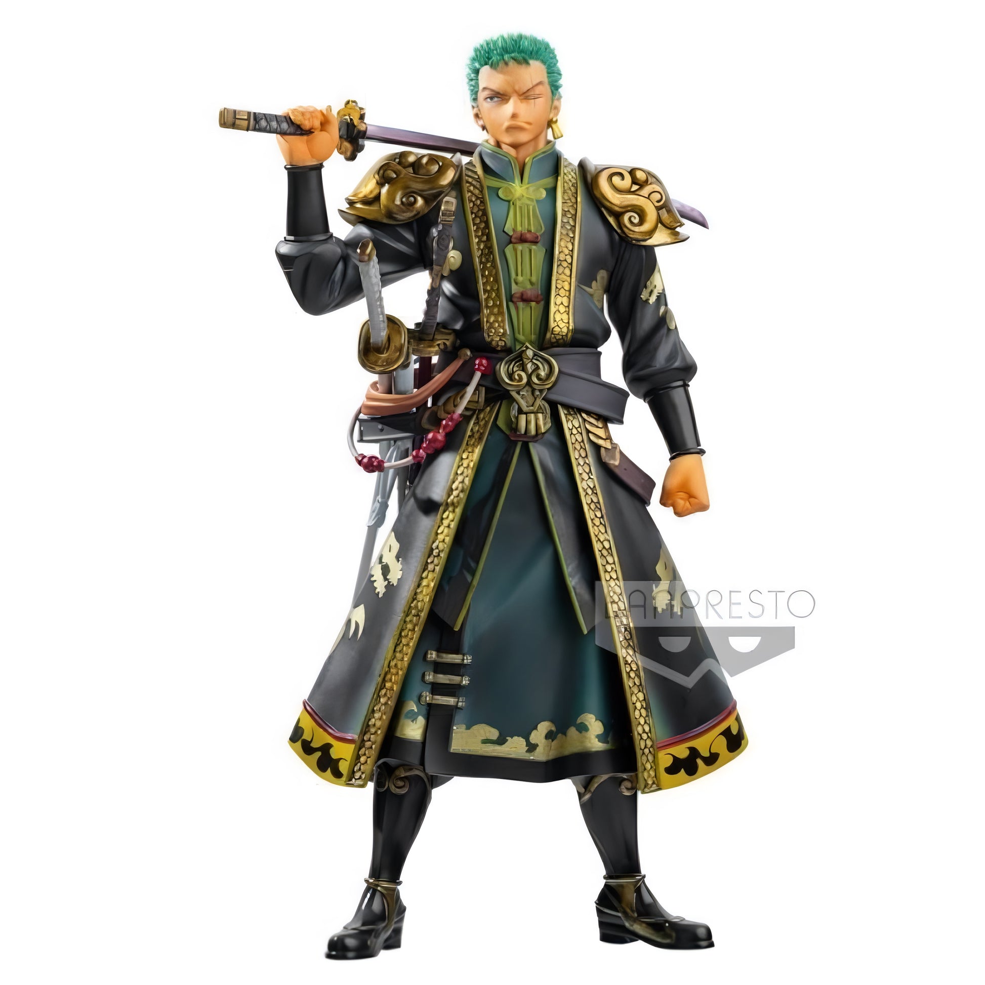 ONE PIECE ロロノア・ゾロ DXF フィギュア 正面 三刀流 BANPRESTO 海外限定