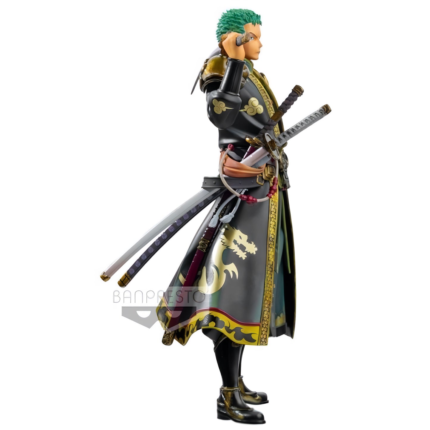 ONE PIECE ゾロ DXF フィギュア 左側面 三刀流ポーズ BANPRESTO 中国限定