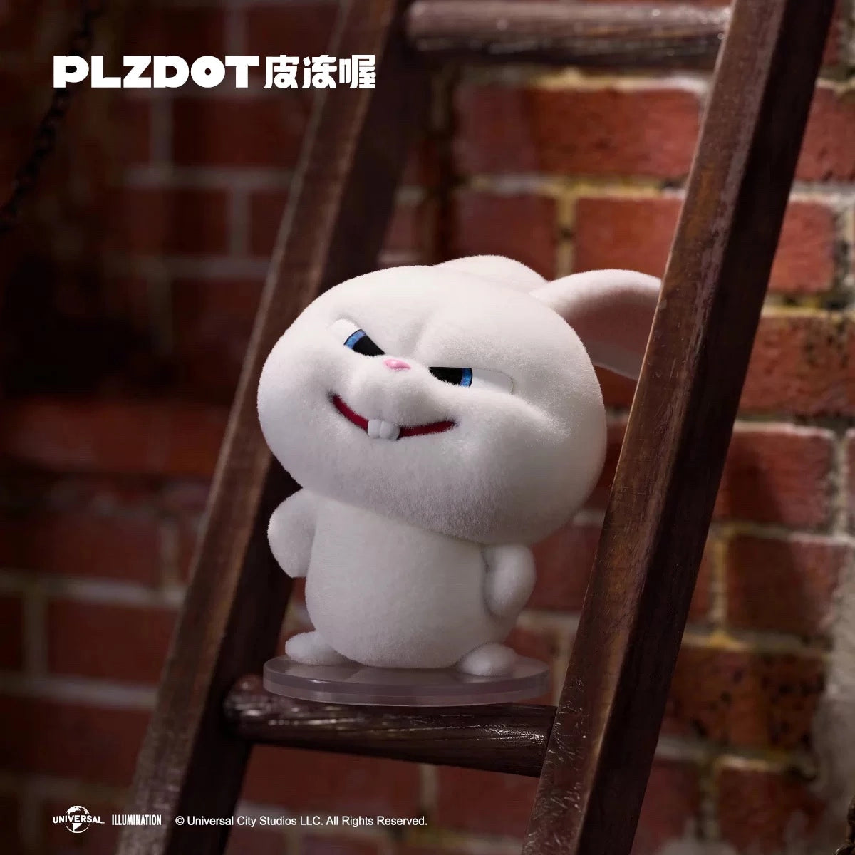 ペット フィギュア Furzzballsシリーズ Snowball ディスプレイイメージ PLZDOT