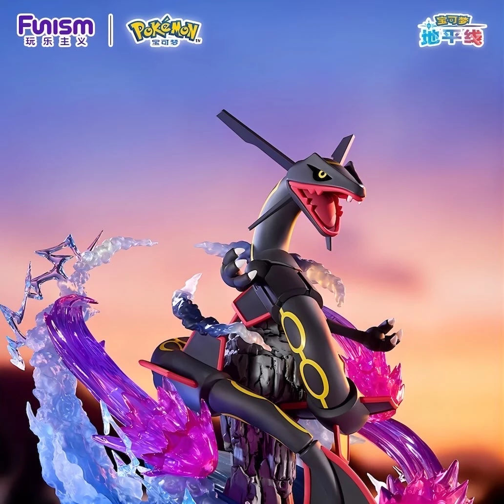 ポケットモンスター 黒いレックウザ スタチューフィギュア 極態シリーズ Funism 上半身アップ