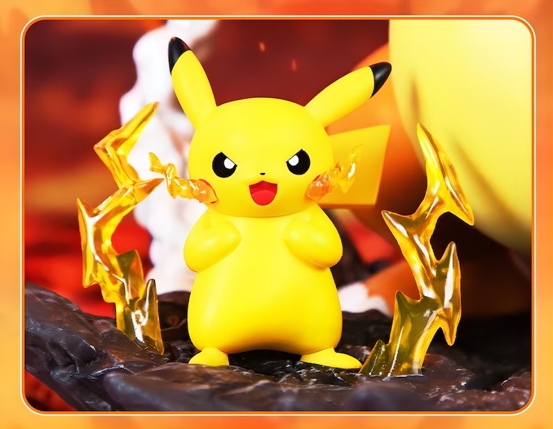 ポケットモンスター ピカチュウ＆リザードン フィギュア GOOD PARTNER SERIES Funism