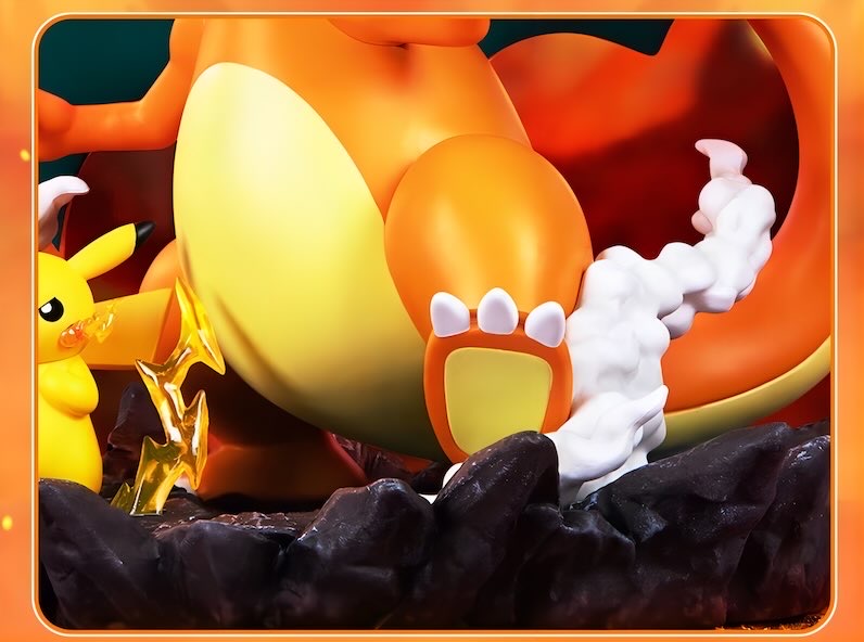 ポケットモンスター ピカチュウ＆リザードン フィギュア GOOD PARTNER SERIES Funism
