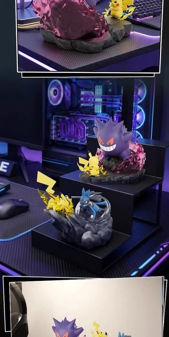 ポケットモンスター ピカチュウ VS ルカリオ フィギュア 極限対決シリーズ ジオラマ