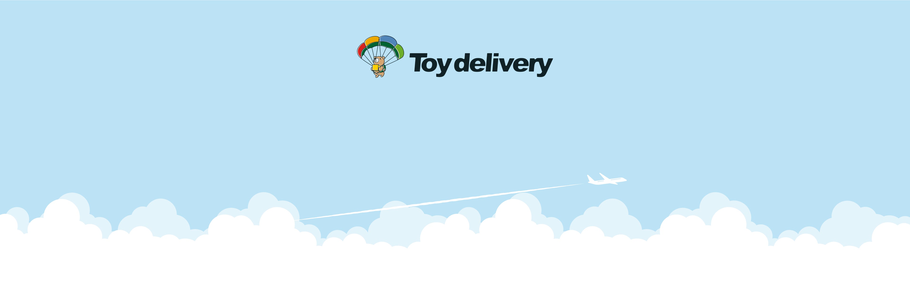 海外限定アニメグッズを取り扱うToydeliveryのショップコンセプトPC用バナー