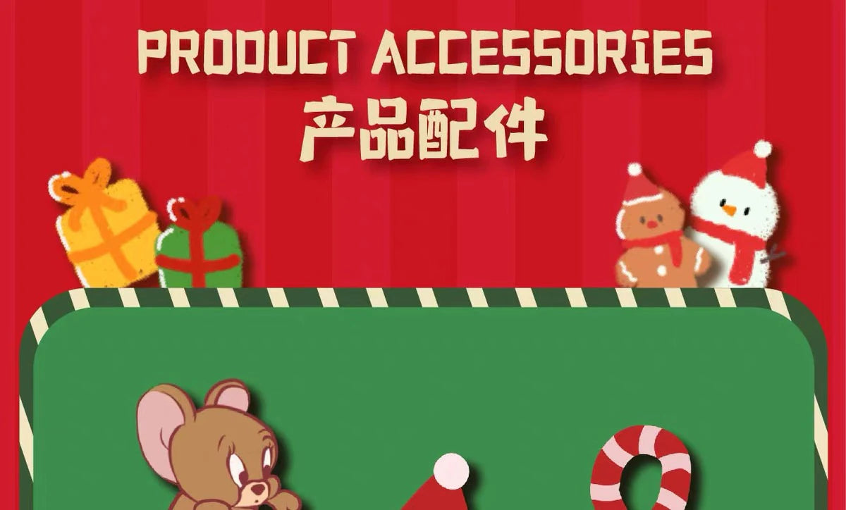 トムとジェリー ジェリー クリスマスソックス ぬいぐるみ＆ショルダーバッグセット
