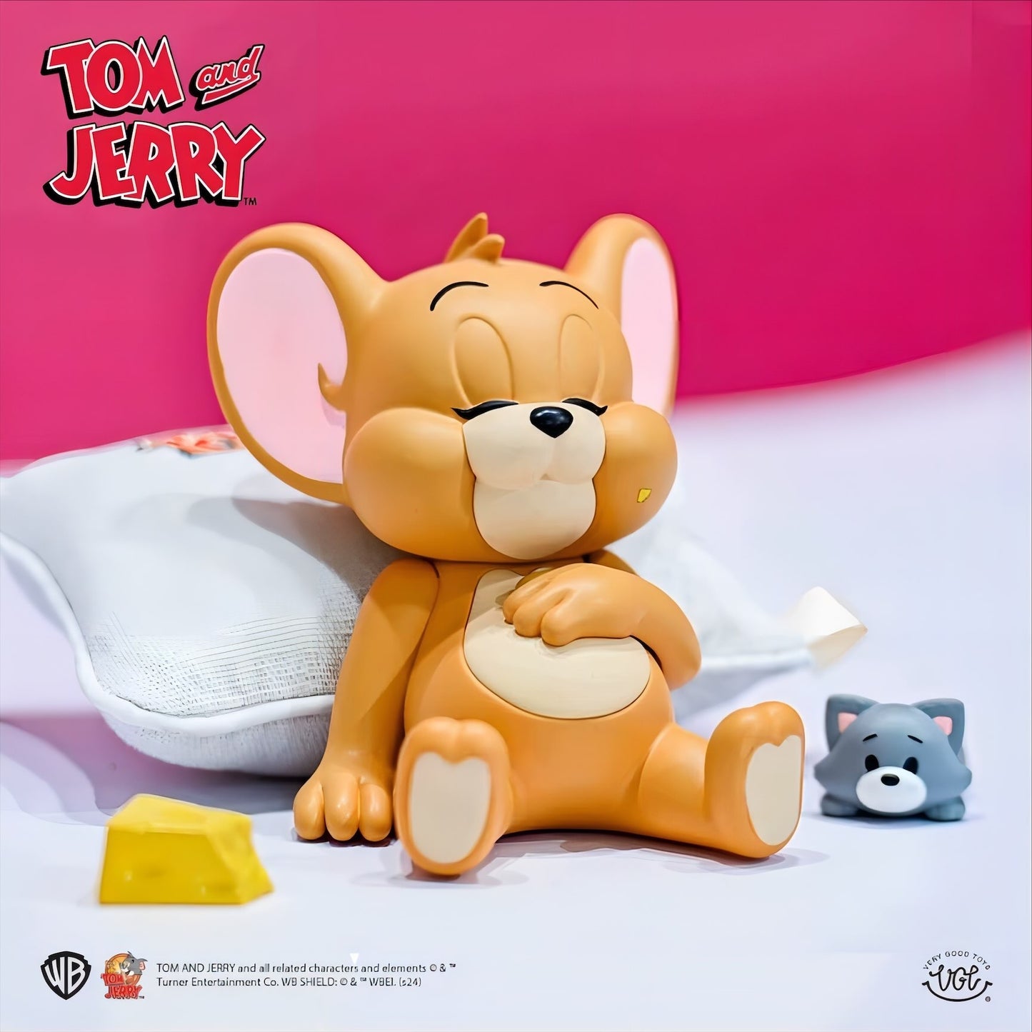 トム&ジェリー ジェリー フィギュア リラックスタイム おやすみ Ver VGT 海外限定