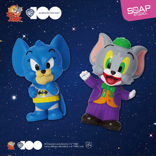 トムとジェリー WB100 VinBlop ブラインドボックス フィギュア ジェリー バットマン トム ジョーカー SOAP STUDIO 海外限定 Toydelivery