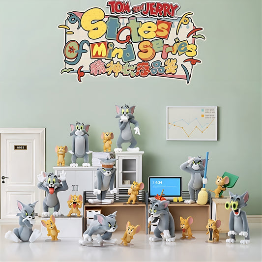 トムとジェリー 精神状態品鑑 ブラインドボックス フィギュア 52TOYS 全種コンプリートセット
